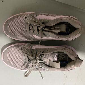 Vans Green Sneakers Modern Design Lace-Up